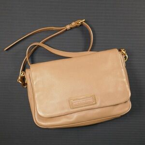Marc by Marc Jacobs Too Hot to Handle Leather Crossbody Bag Tan